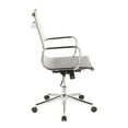 thumbnail image 2 of Indoor Home Office Furniture Mirage Contemporary Office Chair In Chrome And Silver, 2 of 7