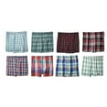thumbnail image 2 of (1PCS )Men Cotton Underwear Boxers Shorts Vintage Sleep Underpants Button Fly Loose Comfortable Homewear Knickers Panties, 2 of 8