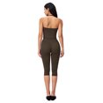 thumbnail image 2 of IBTOM CASTLE Capri Workout Sets for Women V Neck Halter Sports Bra High Waist Capri Leggings 2 Piece Yoga Pilates Outfits Coffee, 2 of 7