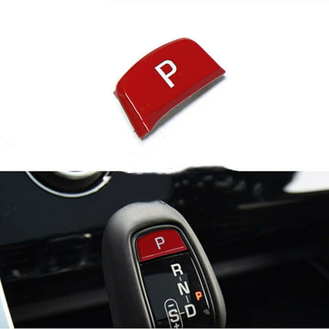 BUYISI Parking Button Cover Gear Shift Knob 1Pcs Car Interior Lr086213 Plastic Replacement For Sport For Evoque Jaguar Red