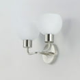thumbnail image 2 of ET2 Lighting 11272SWSN Coraline 2-Light Wall Sconce in Satin Nickel, 2 of 5