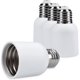 thumbnail image 4 of Adaptador de enchufe 4x - Convertidor de enchufe E27 a E40 - Adaptador de soporte de lámpara base E40 para bombilla LED halógena TUNC Sencillez, 4 of 5