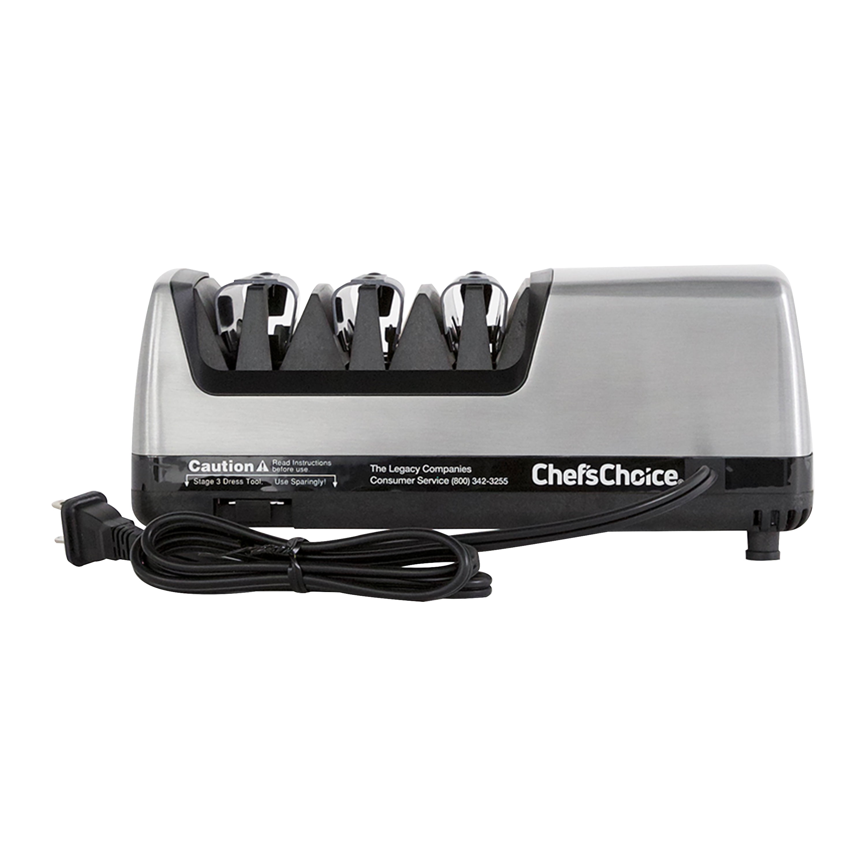 Circadus Professional Premium 3-Stage Chef Kitchen Knife Sharpener. Quick  and Easy Sharpening, Straightening, and Polishing of Chef Blades and  Kitchen