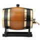 thumbnail image 1 of Barril de vino, barril de vino de madera retro de gran capacidad de 3L Contenedor de vino Diseño fácil de usar, 1 of 8