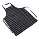 thumbnail image 4 of Delantal De Babero Impermeable, Delantal Rayado Unisex Ajustable Con 2 Bolsillos Para Cocina Panaderos De Cocina Restaurantes, 4 of 7