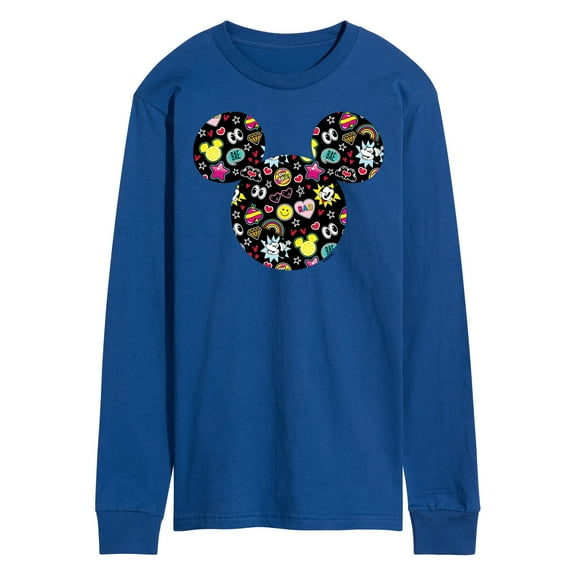 Mickey & Friends - Mickey Mouse Emojis - Men's Long Sleeve T-Shirt