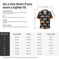 thumbnail image 5 of Lukts Retro Video Game for Men's Hawaiian Shirt Beach Short Sleeved Button top-X-Large, 5 of 5