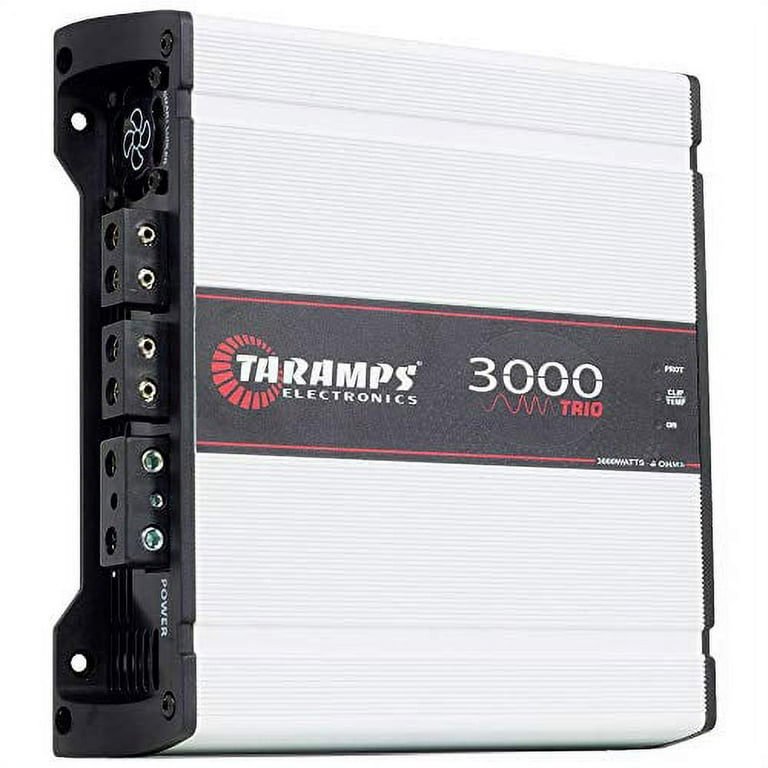 TARAMPS 3000 TRIO 4Ω 3000W カーオーディオアンプ外向き TARAMPS 3000W 4 OHM Trio CAR AMP - Walmart.com