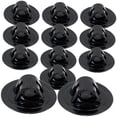 thumbnail image 4 of OUNONA 12 Pcs Support de Moteur de Kayak Noir Boucle PVC Fixation pour Usage Marin, 4 of 8