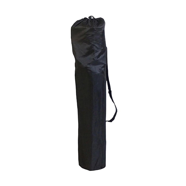 Bolsa de almacenamiento para silla plegable multiusos, portátil, con cierre de cordón, para camping Negro