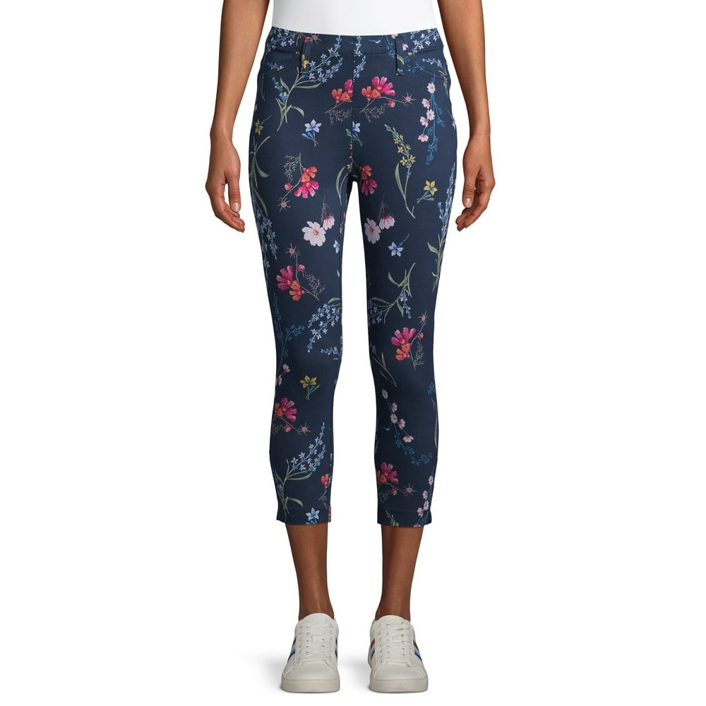 Time and Tru - Time and Tru Women's Capri Jeggings - Walmart.com - Walmart.com