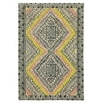 thumbnail image 1 of Casavani Yellow Cotton Square Area Rug Handblock Printed Bedroom Carpets 9x9 feet, 1 of 5