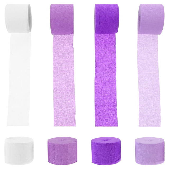 Moluckfu Streamers De Crepé Para De Celebraciones Y Ambiente Romántico