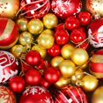 thumbnail image 1 of PENGXIANG 44pcs Christmas Painted Balls Gift Boxes Tree Ornament Multiple Color Hanging Ball for, 1 of 6