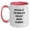 White/Pink, variant on Funny 'World's Coolest' Urban Planner Gifts for Him, Unique Graduation Unique Gifts from Friends to Family Members, Two Tone Coffee Mug with Quote