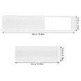 thumbnail image 2 of HEALEEP 3 Pcs Étagère Extensible Blanche PP Rangement Ajustable pour Organisation de Garde-Robe, 2 of 8