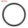 thumbnail image 2 of O-Rings Nitrile Rubber 33.2mm x 38mm x 2.4mm Seal Rings Sealing Gasket 20pcs, 2 of 3