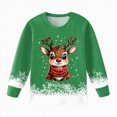 thumbnail image 4 of TOWED22 Boys Girls Christmas Pajamas Xmas Graphic Long Sleeve Pant Sets Pjs Kids Holiday Sleepwear, 4 of 5