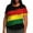 Multicolor#4, variant on Black History Short Sleeve T-Shirts for Women African American Shirts Black History Month Crew Neck Blouse Plus Size Tops on Sale Multicolor XXXL