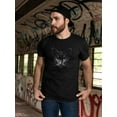 thumbnail image 2 of Little Black Kitty Head Tee Men's -Image by Shutterstock, 2 of 4