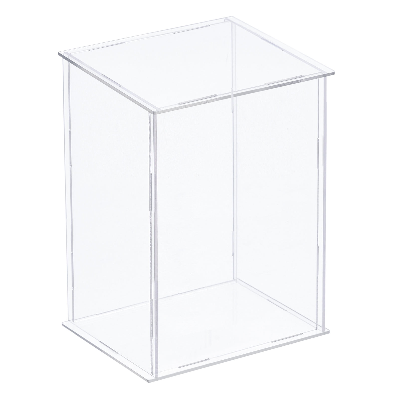 Uxcell Clear Display Case, Acrylic Box Assemble Dustproof Box Showcase