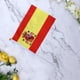 thumbnail image 4 of FELTECHELECTR 50 banderas pequeñas de España para sujetar con palo, banderas internacionales de países del mundo, decoración para fiestas., 4 of 5