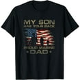 thumbnail image 1 of Mon Fils A Ton Dos - Marine - T-Shirt Camouflage Papa - comme sur l'Image - 3TG, 1 of 4