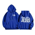 thumbnail image 2 of Christian Hoodies for Men 2025 Love Like Jesus Hoodie Hooded Sweatshirt with Pockets Pullover Hoodie Mens Hoodies, 2 of 7