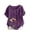 Purple, variant on Vintage Flowers Crew Neck Shirt for Women Boho Floral Wildflowers Graphic Tee Casual Cottagecore Summer T Shirt Black