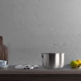thumbnail image 2 of Stainless Steel Soup Oil Filter Pot with Lid Lard Tank Oil Strainer Basin Bowl, 2 of 12