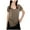 Summer Tops Khaki, variant on Womens Summer Basic Tops, Short Sleeve Shirts for Women Casual Loose Fit Solid Color Crewneck T-Shirts