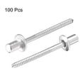 thumbnail image 4 of Unique Bargains 4mm x 7mm 304 Rivets Aveugles en Acier Inoxydable 100 Pack, 4 of 4