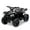 Black, variant on Juiluna Kids ATV 4 Wheeler, 6V Ride on Toy with 1.8MPH Max Speed, Wear-Resistant Wheels, Music & Foot Pedal, Battery Powered Electric Quad Car for Kids Toddlers