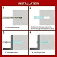 thumbnail image 3 of EZONEDEAL Plastic Drywall Wall Anchors Screws Assortment Kit 300 Pieces, 3 of 4