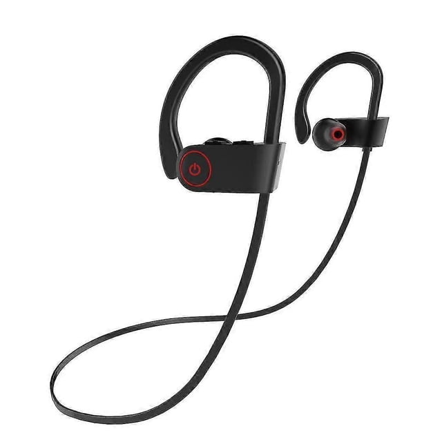 Auriculares Bluetooth, auriculares inalámbricos deportivos IPX7 resistentes al agua, 10 horas de reproducción con micrófono