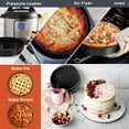 thumbnail image 2 of RFAQK 133PCs Round Cake Pans Sets for Baking + Cake Decorating Supplies - 3 Non-Stick 8 Inch Cake Pan with Baking Supplies, Piping Tips, Cake Leveler, Icing Spatula and 35 Parchment Papers with eBook, 2 of 6