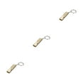 thumbnail image 1 of Toystoory Silbato de metal Sonido fuerte Artesanía Silbatos al aire libre Mano de obra Accesorios para acampar Firmeza Supervivencia Prop Type4 NO4, 1 of 6