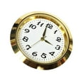 thumbnail image 1 of Inserto de Reloj de 36 Mm (1-7/16") con Números Arábigos. Diámetro de La Esfera: 35 Mm (1-3/8"). Piezas para Reparación de Relojes de Oficin Dorado, 1 of 9