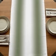 thumbnail image 5 of Dark Green 70 Inch Table Runner, Modern Gradient Vertical Stripes Geometric Farmhouse Dresser Scarf Cotton & Linen Tablerunner for Dining/Kitchen Island/Holiday Party Décor 13" x 70", 5 of 9