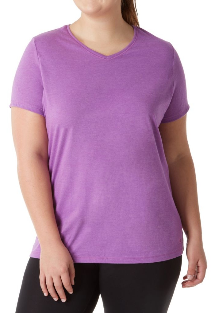 purple v neck champion sweatshirt