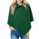 thumbnail image 1 of Capa larga con botones para mujer, chal para mujer, chal tejido, cárdigan, capa de lana, tops con hombros descubiertos, chales, bufanda, chal de color liso para mujer, ropa para muñecas, 1 of 4