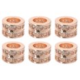 thumbnail image 1 of Unique Bargains Perles Intercalaires Rondes, 6 Pcs 8.5mm - Perles Intercalaires Rondes en Zircon pour Fabrication de Bijoux (Blanc - Or Rose), 1 of 7