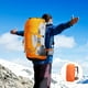 thumbnail image 3 of Mochila 60L Senderismo Impermeable Mochila Camping Ciclo de Escalada de Montaña Mochila Mochila con Tapa de Lluvia, 3 of 7