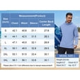 thumbnail image 6 of COOFANDY Mens UPF 50+ Hoodie Shirts Long Sleeve Sun Protection Fishing Shirt Swim Beach UV SPF Summer Quick Dry Rash Guard, 6 of 6