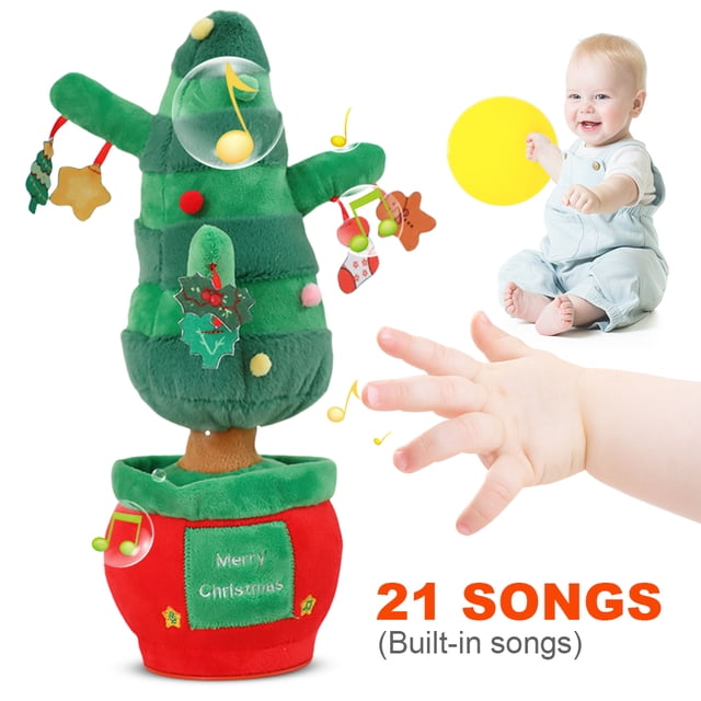 Los Regalos Navidad Peluche Pueden Cantar Y Hablar Grabando El Santa Claus (árbol Navidad)
