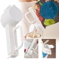 thumbnail image 1 of 1PCS Food Bag Sealing Clip Fresh Lock Food Bag Sealing Clip With Pour Spout 2024 New Great Clips Bags For Kitchen Suitable For Small Particle Food Liquid Flour And Baby Food Storage Organizer, 1 of 8