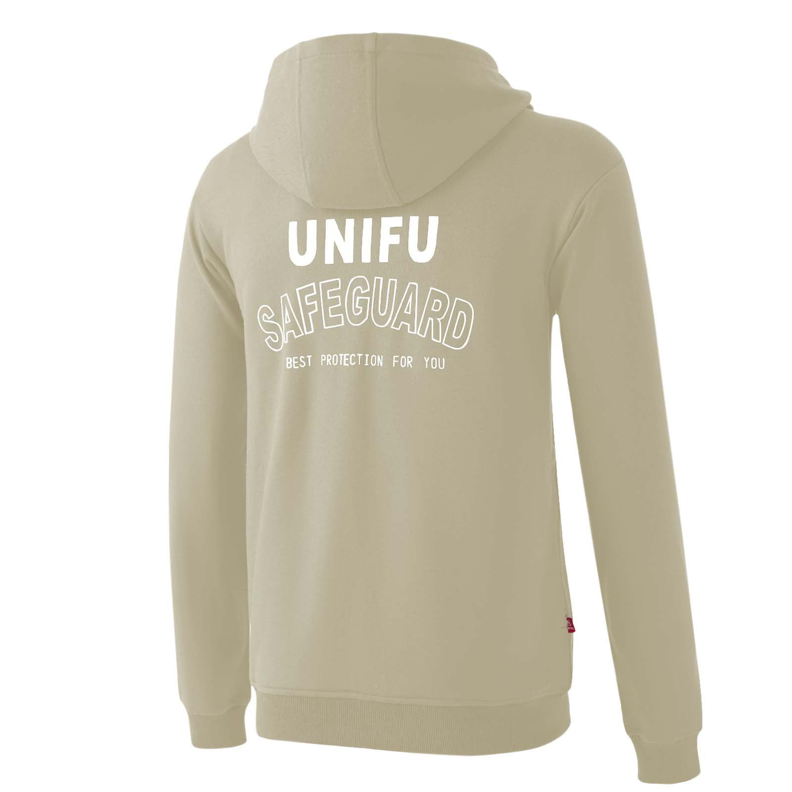 UNIFU FR Hooded Pullover Shirts Flame Resistant 12OZ Heavyweight Men’s 100% C Long Sleeve Welding Sweatshirt NFPA2112/CAT2
