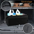 thumbnail image 3 of Organizador de Maletero de Coche Impermeable,Organizador Cajuela de Almacenamiento Universal Caja Portátil Plegable Contenedor de Auto con Múltiple Compartimento para SUV Vehículo Camping, 3 of 6