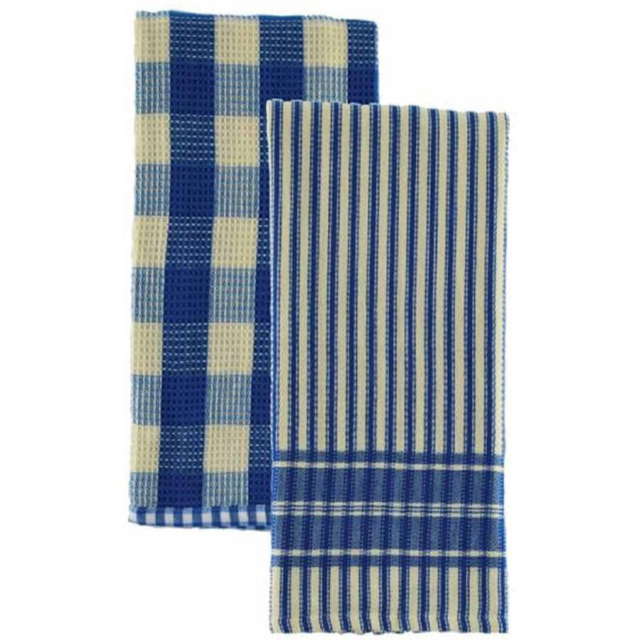 Knack3 Gingham Kitchen Towels, 2pk
