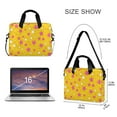 thumbnail image 3 of FORMRS 16" Laptop Bag Carrying Sleeve Case with Handle Travel Shoulder Briefcase, Pink Stars, 3 of 8